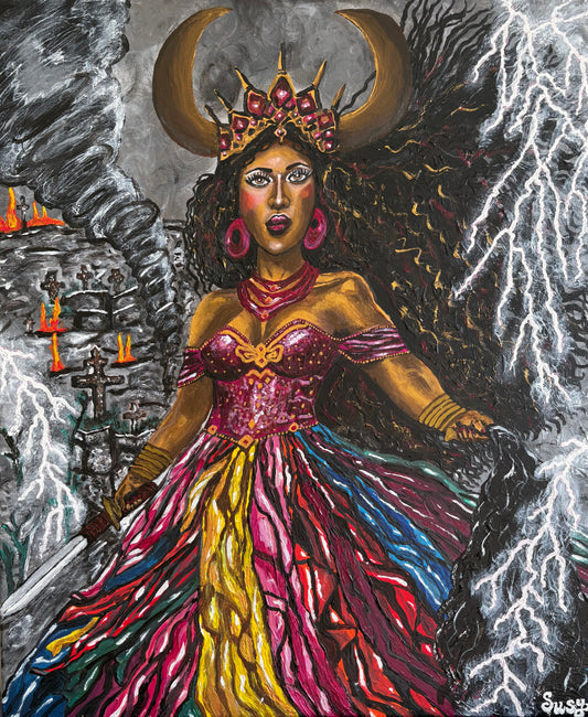 Going through hell gates (Oya)